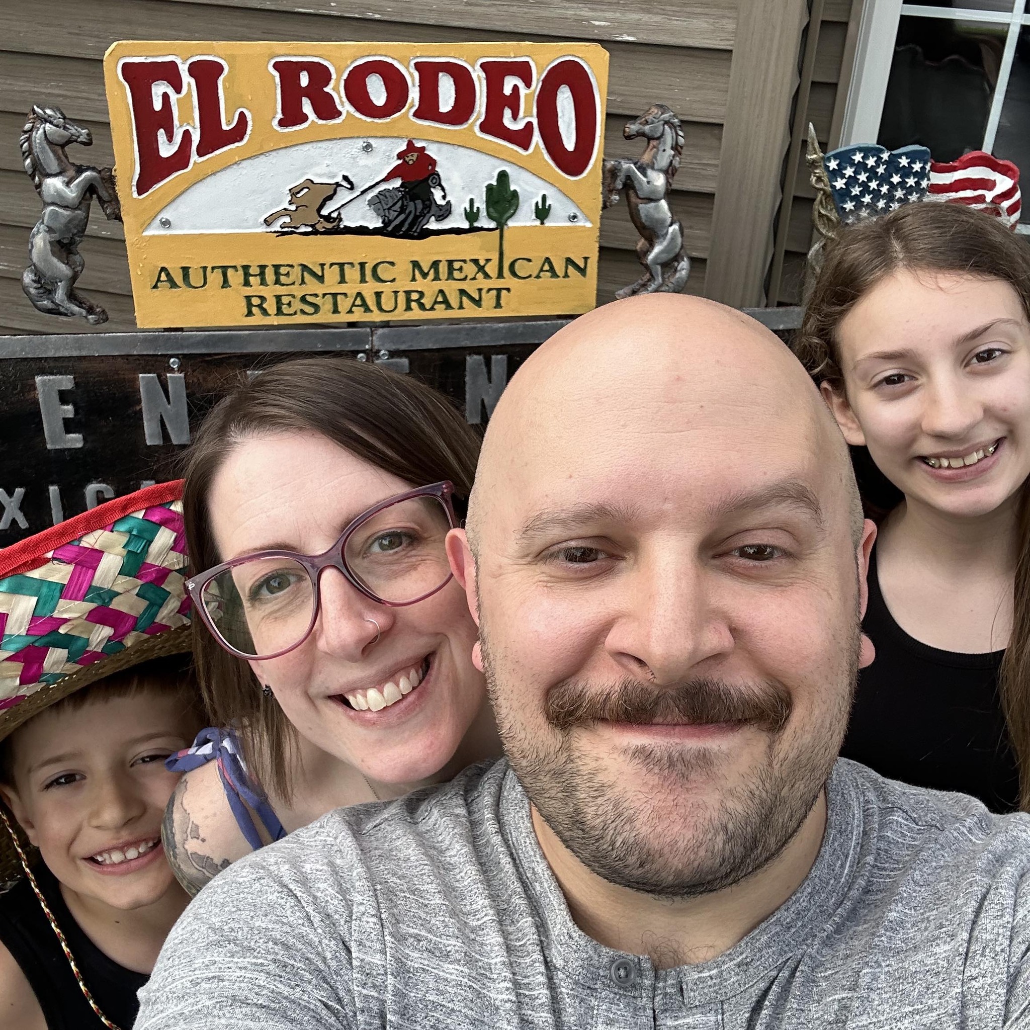 Nick Huffman and family